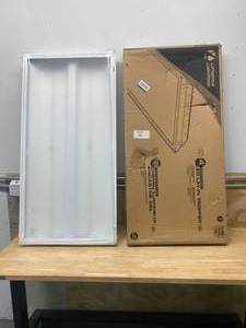 LITHONIA LIGHTING Lot of Two- 2x4 LED Lay-In Troffers.  4,000 lumens.  120v