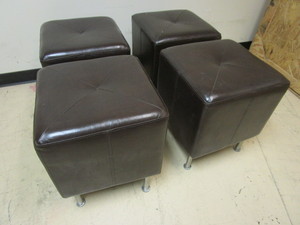 lot 311 image: OTTOMANSTOOLSIDE TABLES