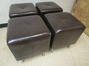 lot 312 image: OTTOMANSTOOLSIDE TABLES