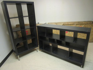 lot 313 image: BOOK SHELVES
