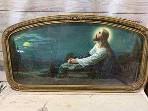 lot 6 image: Jesus Christ Artwork 16 12 x 30 12