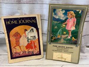 lot 10 image: 1922 (200 pages) Ladies Home Journal & 1940 Calendar