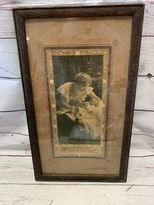 lot 13 image: Antique George McDonald Art 11 12 X 19 12