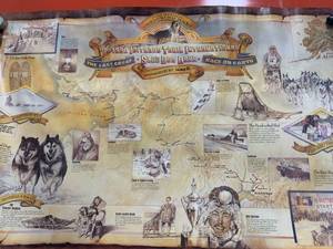 lot 42 image: 1990 Iditarod Poster