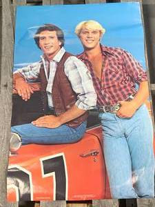 lot 43 image: 1979 Dukes of Hazzard 21 x 32 Original Poster