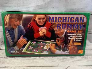 lot 54 image: Vintage Sealed Fundex Michigan Rummy Game