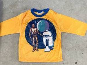 lot 55 image: Vintage Kids Star Wars Shirt (M 12-14)