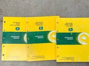 lot 82 image: Lot of 3 John Deere Manuals ($15 to $40 each on ebay)