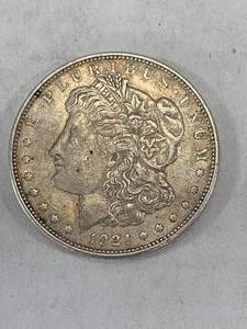 lot 95 image: 1921 Morgan Silver Dollar