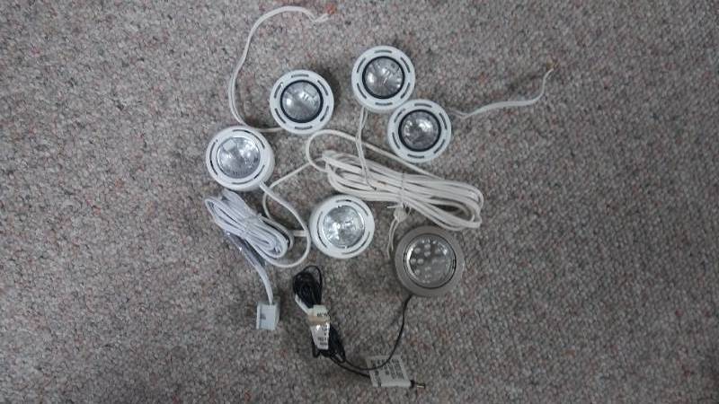 lot 42 image: Collection of Electric Motors, Switches and LED Lights