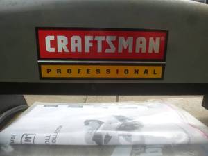 lot 3 image: Craftsmen Scroll Saw 16