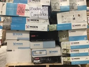 Pallet of Branded Faucets customer return used but complete many in very good condition