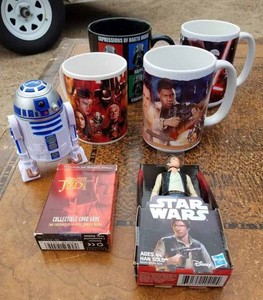 lot 79 image: Star Wars Coffee Mugs, Action Figures and More