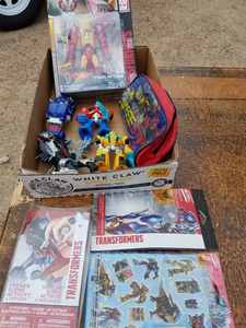 lot 80 image: Transformers Lot with Hot Rod Action Figure New in Original Package