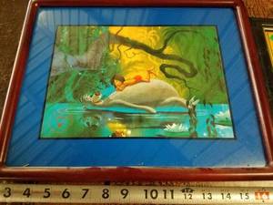 lot 128 image: Disneys Jungle Book Framed Lithograph and Framed Disney Picture