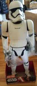 lot 143 image: Star Wars Stormtrooper Bigfig Action Figure 31 inches Tall