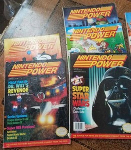 lot 193 image: Six Nintendo Power Magazines Early 1990s