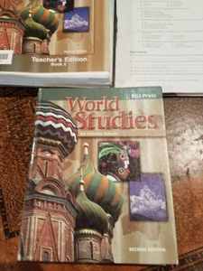 lot 219 image: Home Schooling Curriculum Bob Jones University - High School World Studies