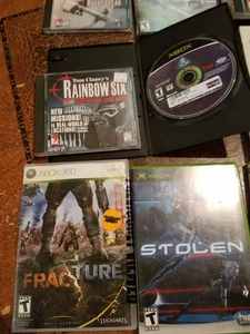 lot 223 image: Nine X Box and X Box 360 Video Games with Instructions
