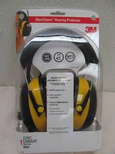 3M work tunes hearing protector
