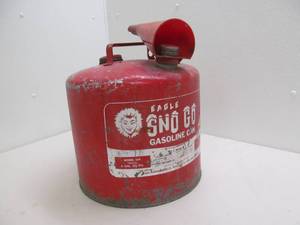 Eagle Sno Go Gasoline can
