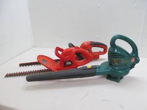 black n decker hedge trimmers, weed eater blower