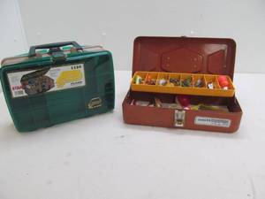 old pal tackle box, Plano tackle box, tackle