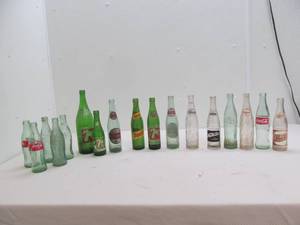 vintage pop bottles