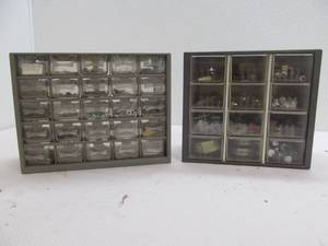 organizer bins with hardware