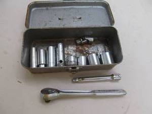 tool box and tools