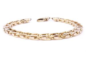 Gorgeous Designer Styled Heavy 10k Solid Gold Bracelet 32.5 grams $5275 Retail
