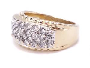 Ladies Diamond Estate Ring in Yellow Gold Ring $2750