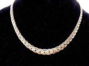 14k Yellow Gold Byzantine 18 Estate Necklace 19.8 Grams $1999