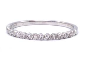 ShaneCo Diamond Band  Ring in 14k White Gold $1899