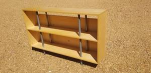lot 118 image: Blu Dot Short Contemporary Bookshelf