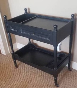 lot 54 image: Jet Black Tea Cart