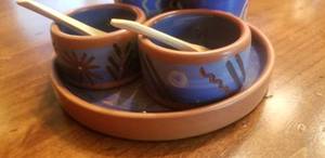 lot 230 image: Peruvian Ceramic Tea Set by Seminario