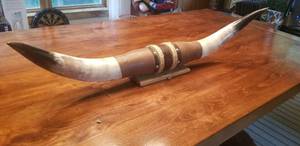 lot 89 image: Cool Western Longhorn Mount