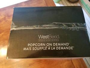 lot 94 image: Popcorn on Demand Machine by West Bend Professional- NEW IN BOX