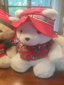 lot 286 image: Collection of Adorable Santa Bears