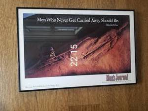 lot 77 image: Mens Journal Promotional Print by Fallon Worldwide