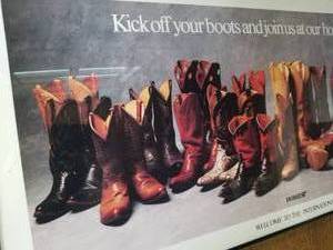 lot 78 image: US West Promotional Poster - Welcome to the International by Fallon Worldwide
