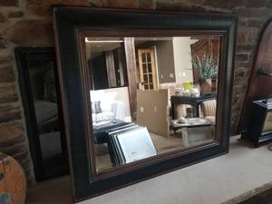 lot 21 image: Striking Decorative Mirror by Uttermost