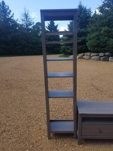 lot 137 image: Entertainment Unit with Book Cases