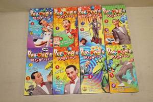 8 Pee-Wees Playhouse VHS Tapes