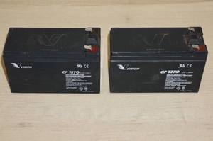 2 12V Vexilar Type Battery