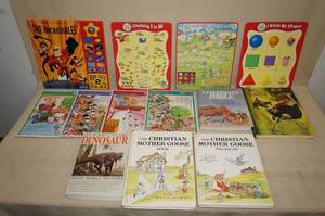 Kids Books and Puzzles - Golden