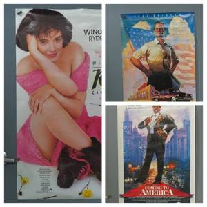 3 Movie Posters - Coming to America, Tucker
