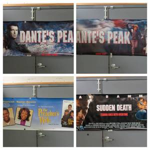 3 Large Heavy Duty Movie Posters