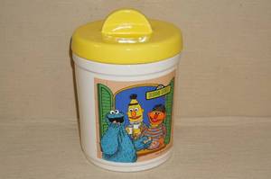 Vintage Sesame Street Ceramic Cookie Jar